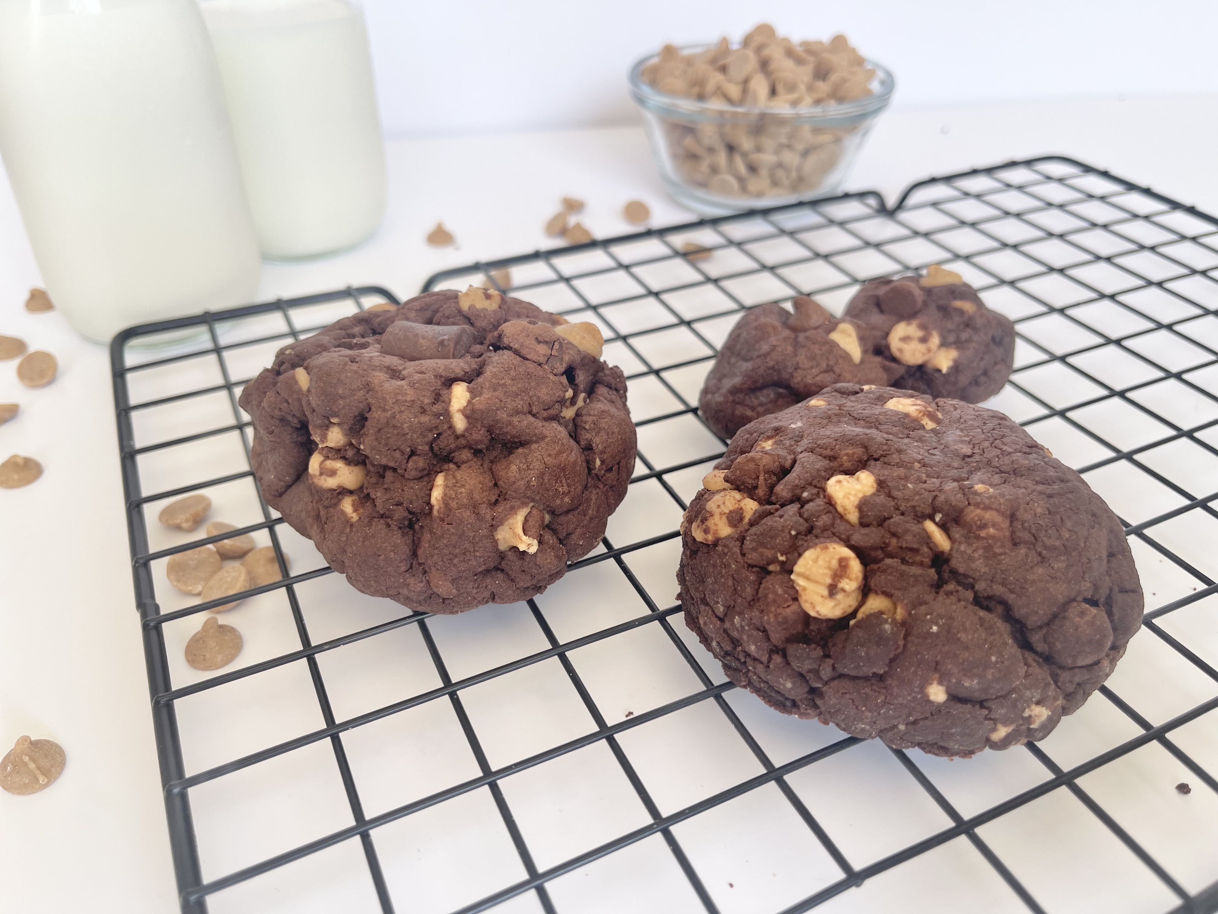 Giant Peanut Butter Chip Cookie