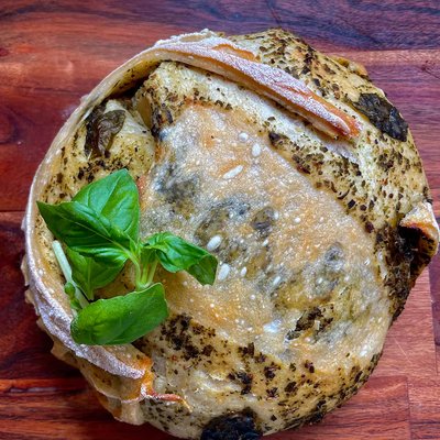 Basil Pesto Sourdough 
