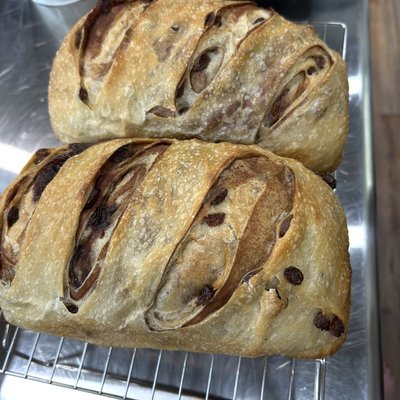 Cinnamon Raisin Bread