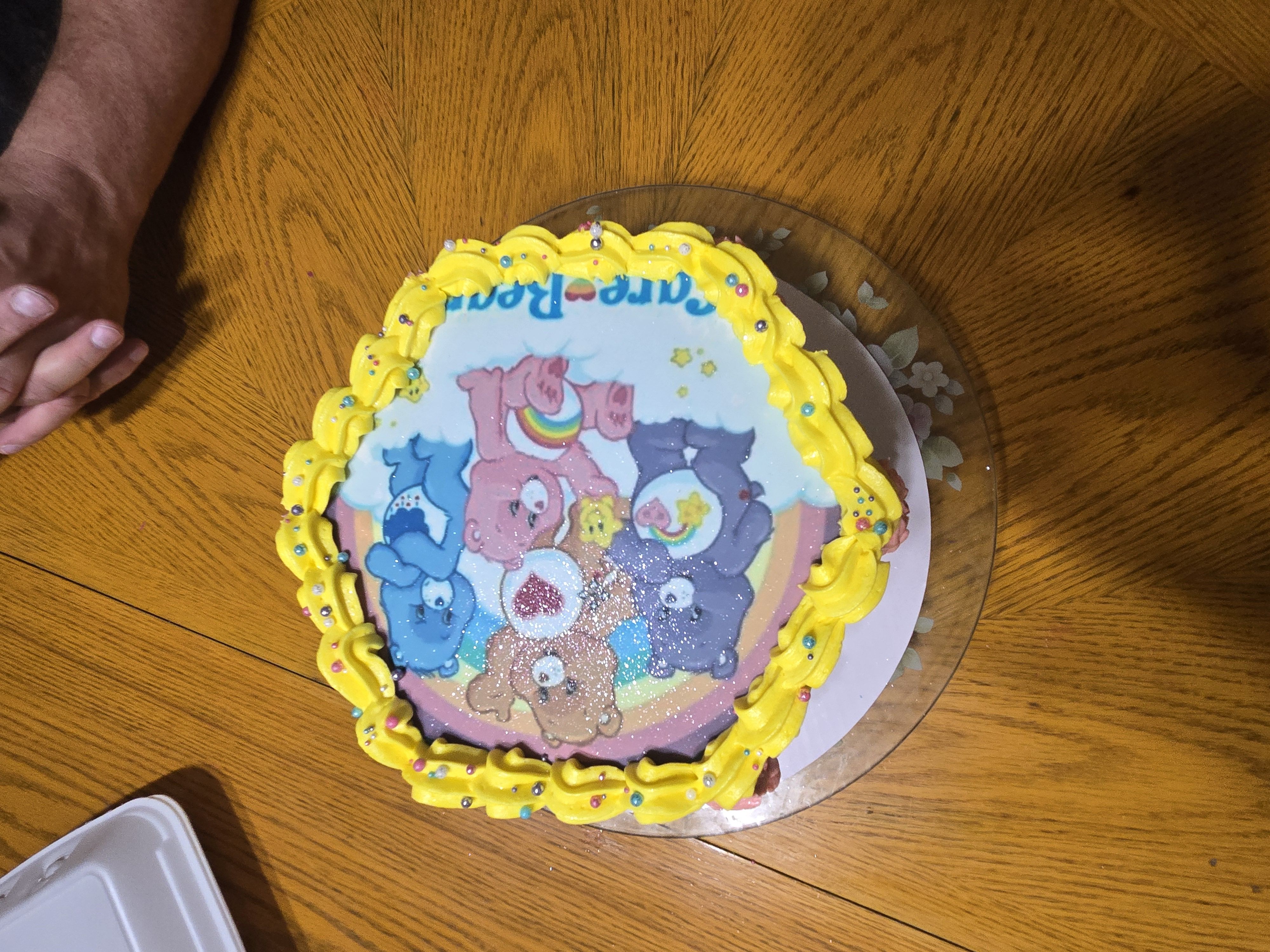8" Custom 1 Teir Cake With Edible Image