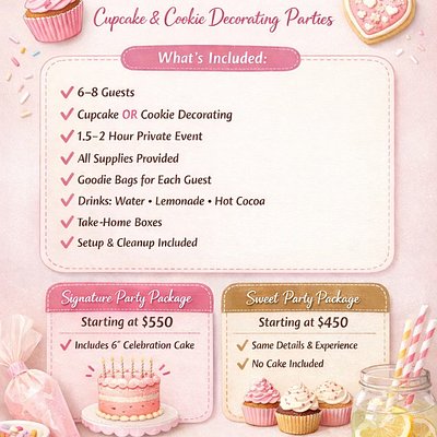 Let’s Us Host Your Party! 