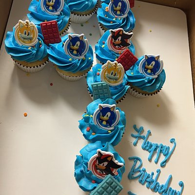 Number Or Letter Cupcakes (12)