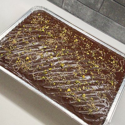 Party Size Dubai Chocolate Pistachio Cake