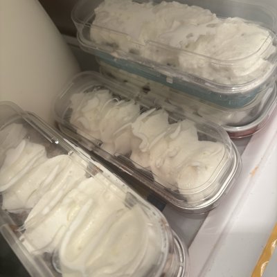 Whipped Cream Brownie cake pans