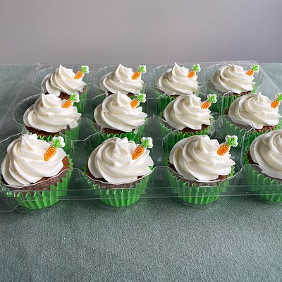 •Carrot Cupcakes•