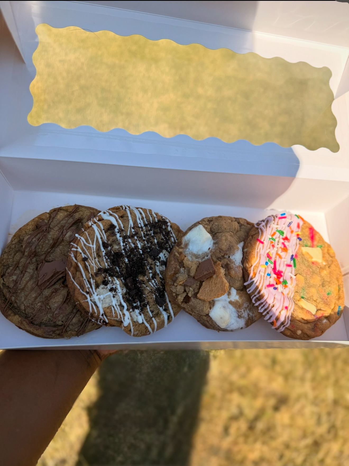 Custom JUMBO Cookie Box