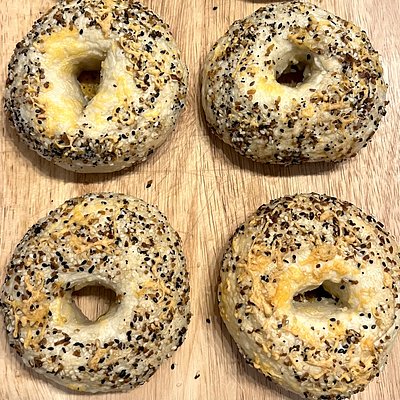 6ct Everything Bagel And Cheddar