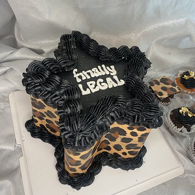 Star Shaped Cake