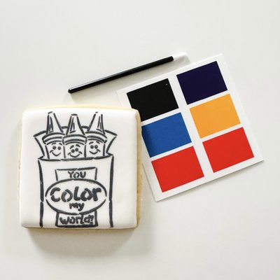 Crayons- Paint Your Own 