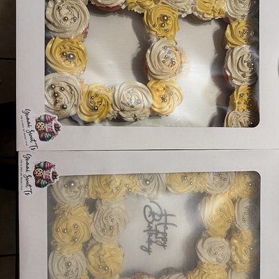 Number pull-apart Cupcakes 
