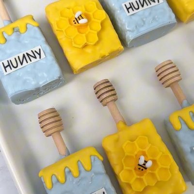 Dipped Rice Krispie Treats