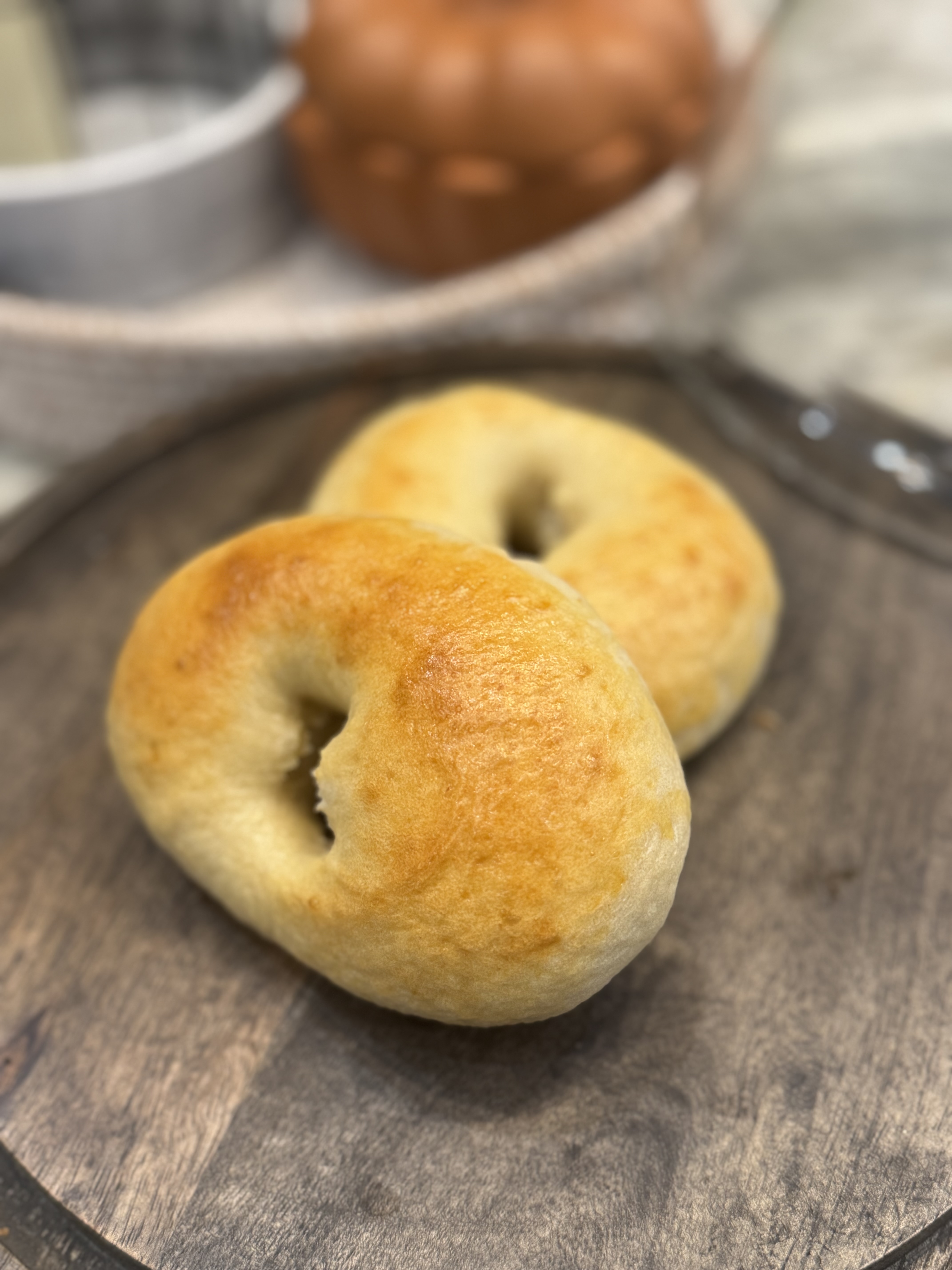 Plain Bagel 
