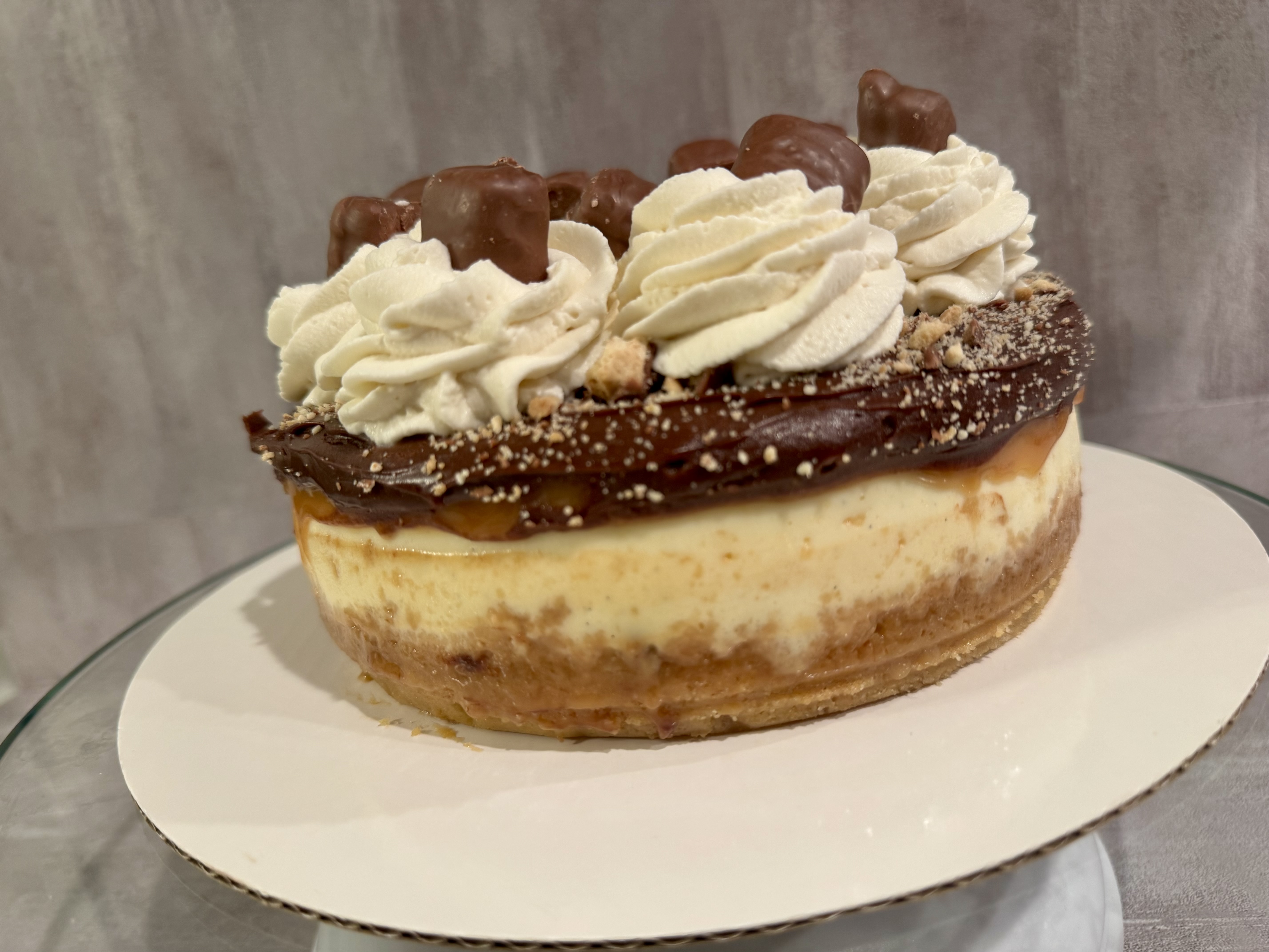 Twix Cheesecake 
