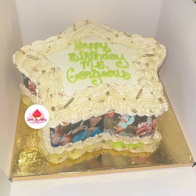 Star Shaped Cake