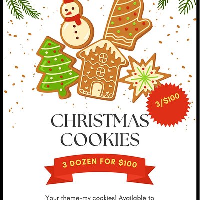 Black Friday Special 3 Dz Cookies