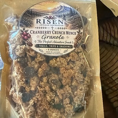 Cranberry Crunch Munch Granola