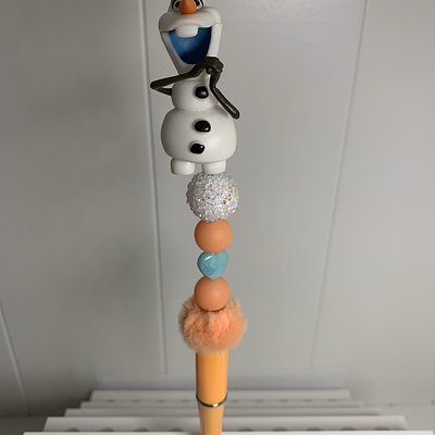  Snowman Beaded Pens --- To Order Please Note The Number That Corresponds To The Pen(s) You Would Like To Purchase OUT OF STOCK