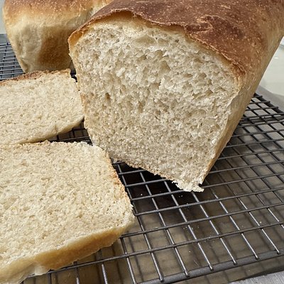 Soft Sourdough Sandwich Bread