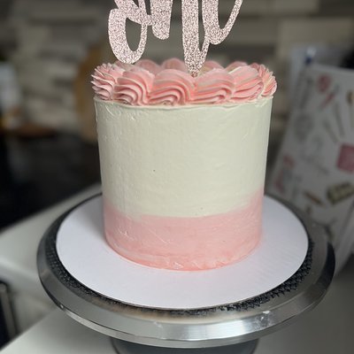 Simple ombré Cake