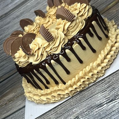Chocolate Peanut Butter Cake 