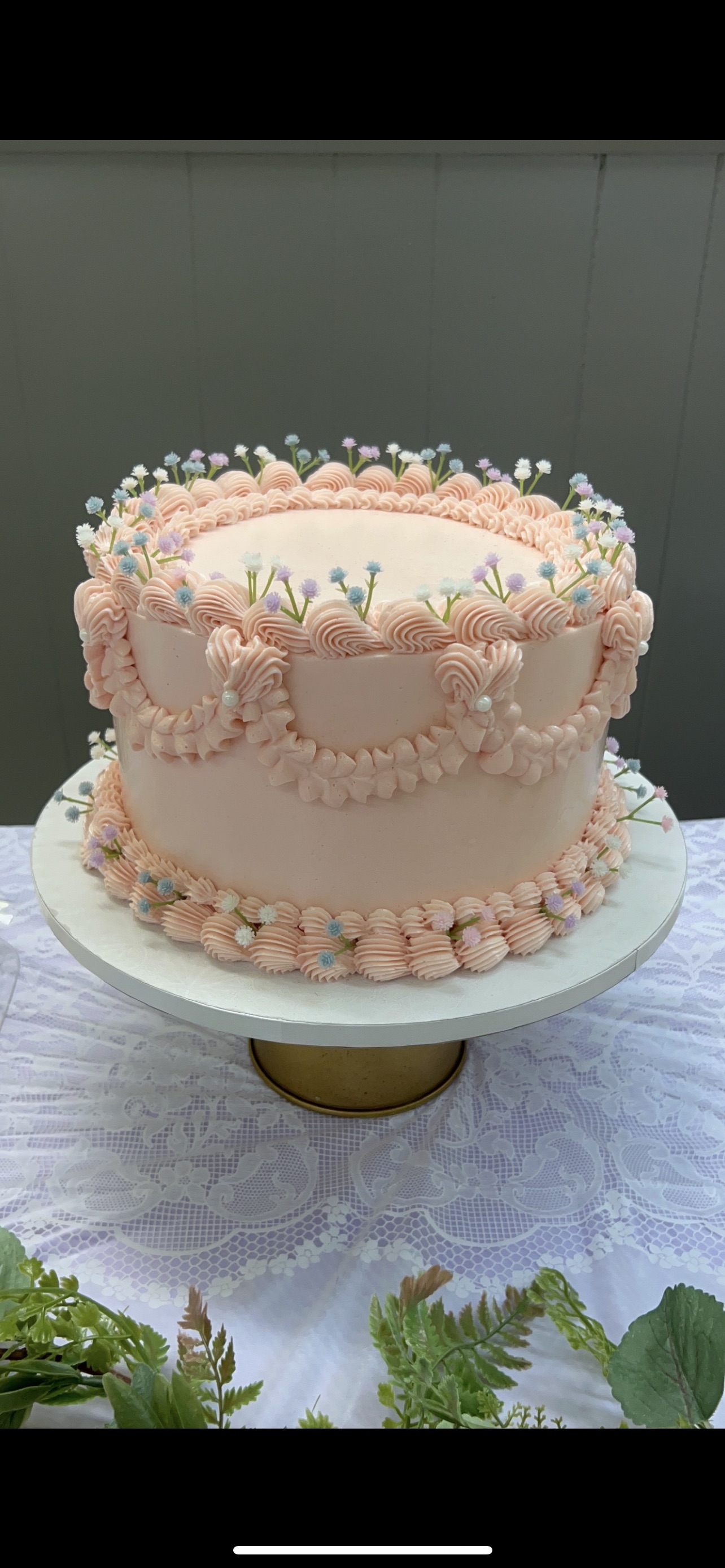 10” Round Cake (serves 30-45)