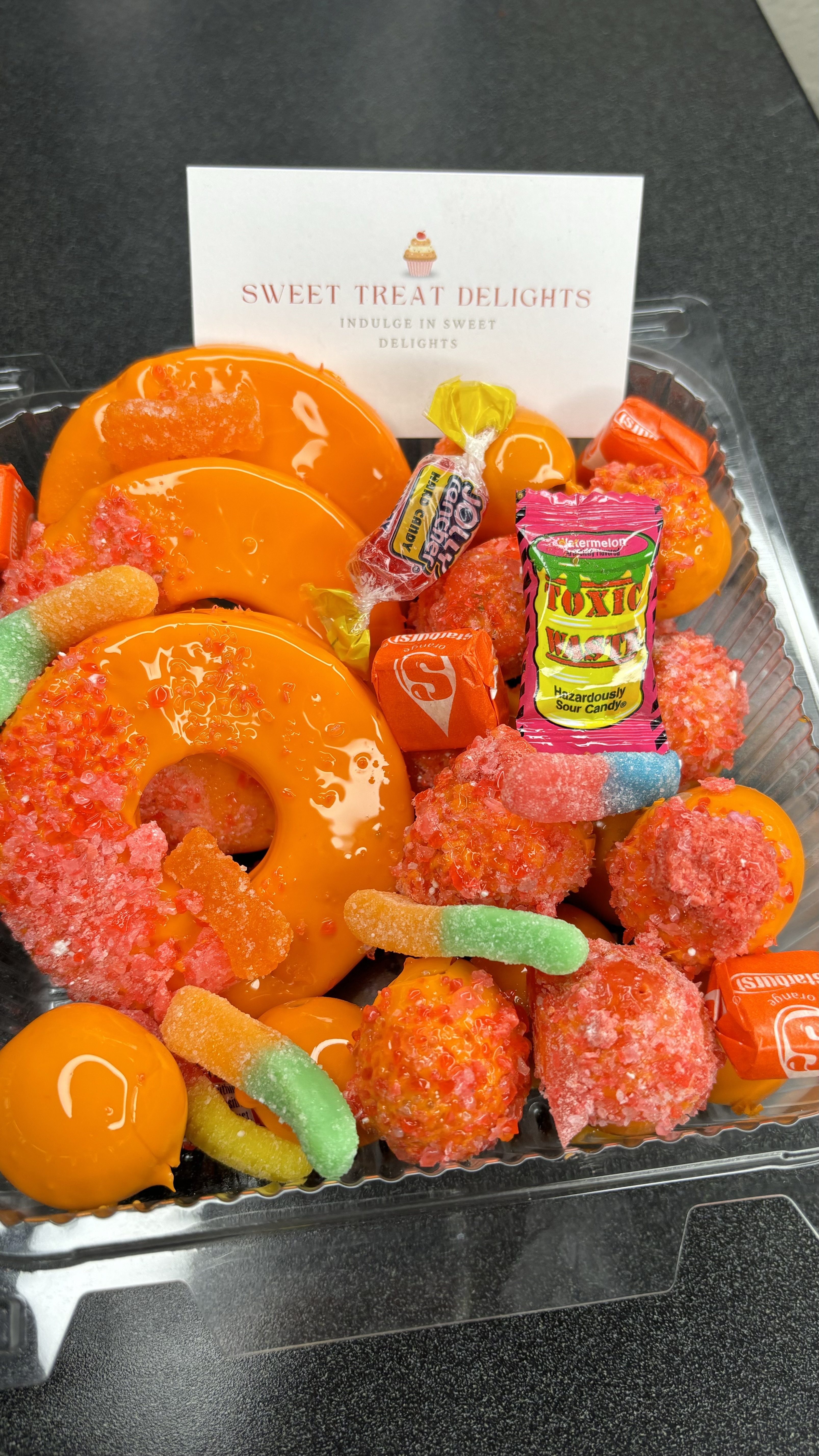 3 Candy Fruit Pineapples & 10 Grapes ($18.00)