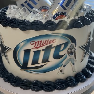 9 Inch Cake (serving 30-35)