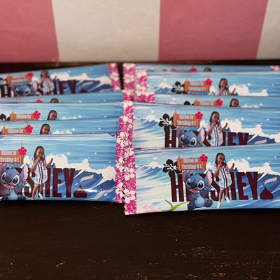 Stitch Custom Hersheys 