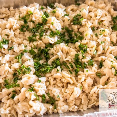 Spaetzle - half size steam pan (12 cups)
