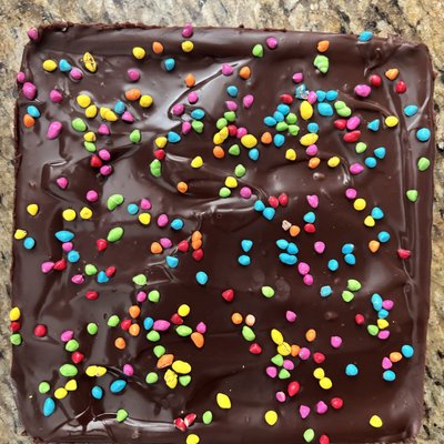 Homemade Cosmic Brownie 
