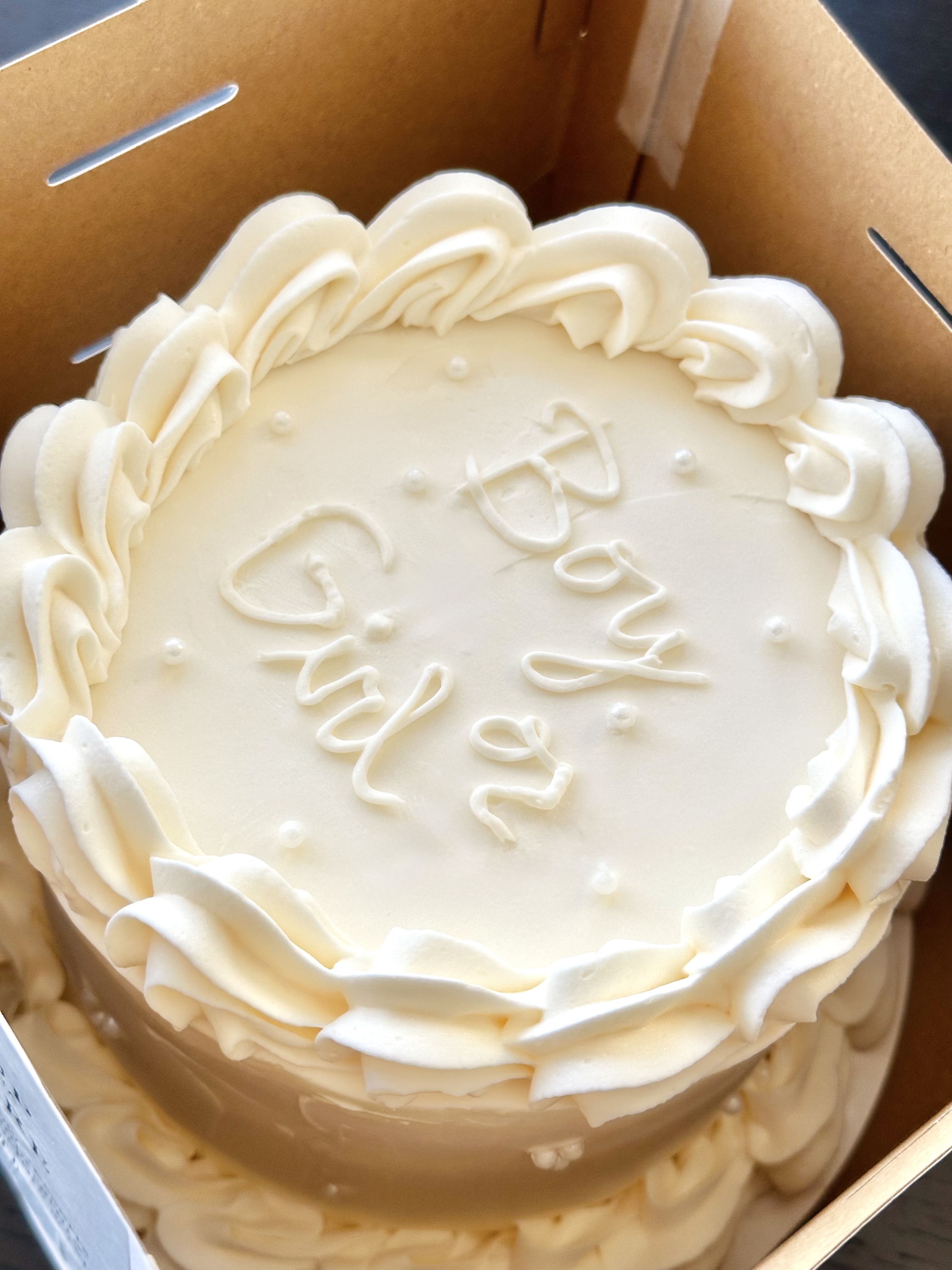 6’ Round Cake