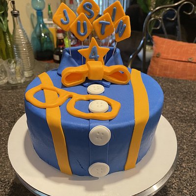 Blippi Theme Cake