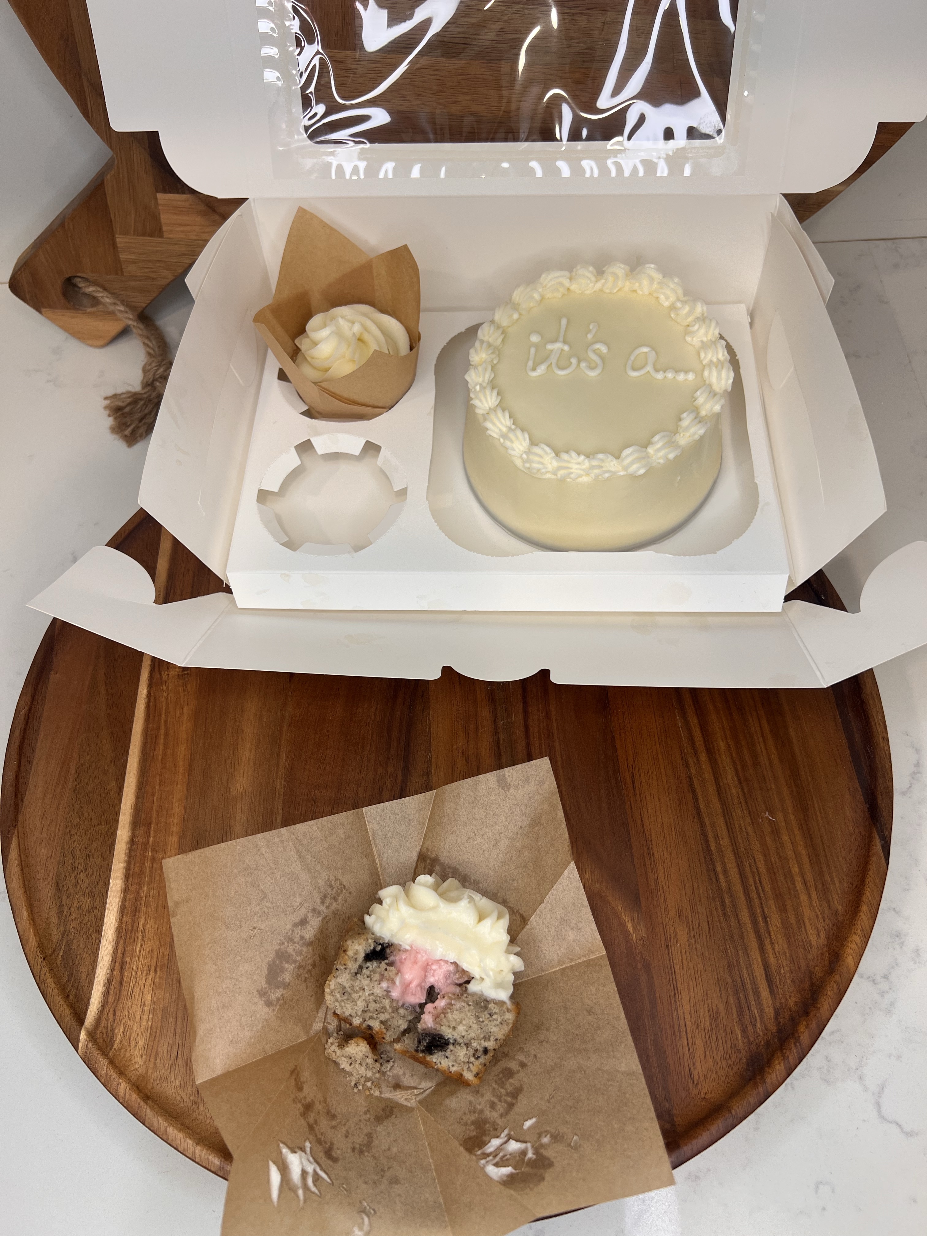 Gender Reveal Bento Box