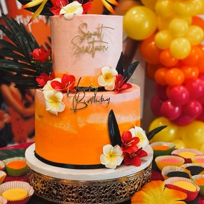 2 Tier Cake 6"/10"