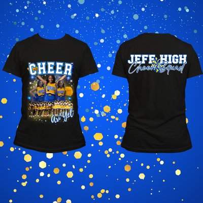 Custom Center-Print Design Tee