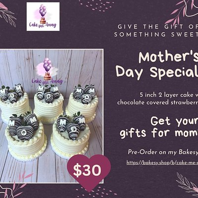 Mother’s Day Cake+Mom Berries