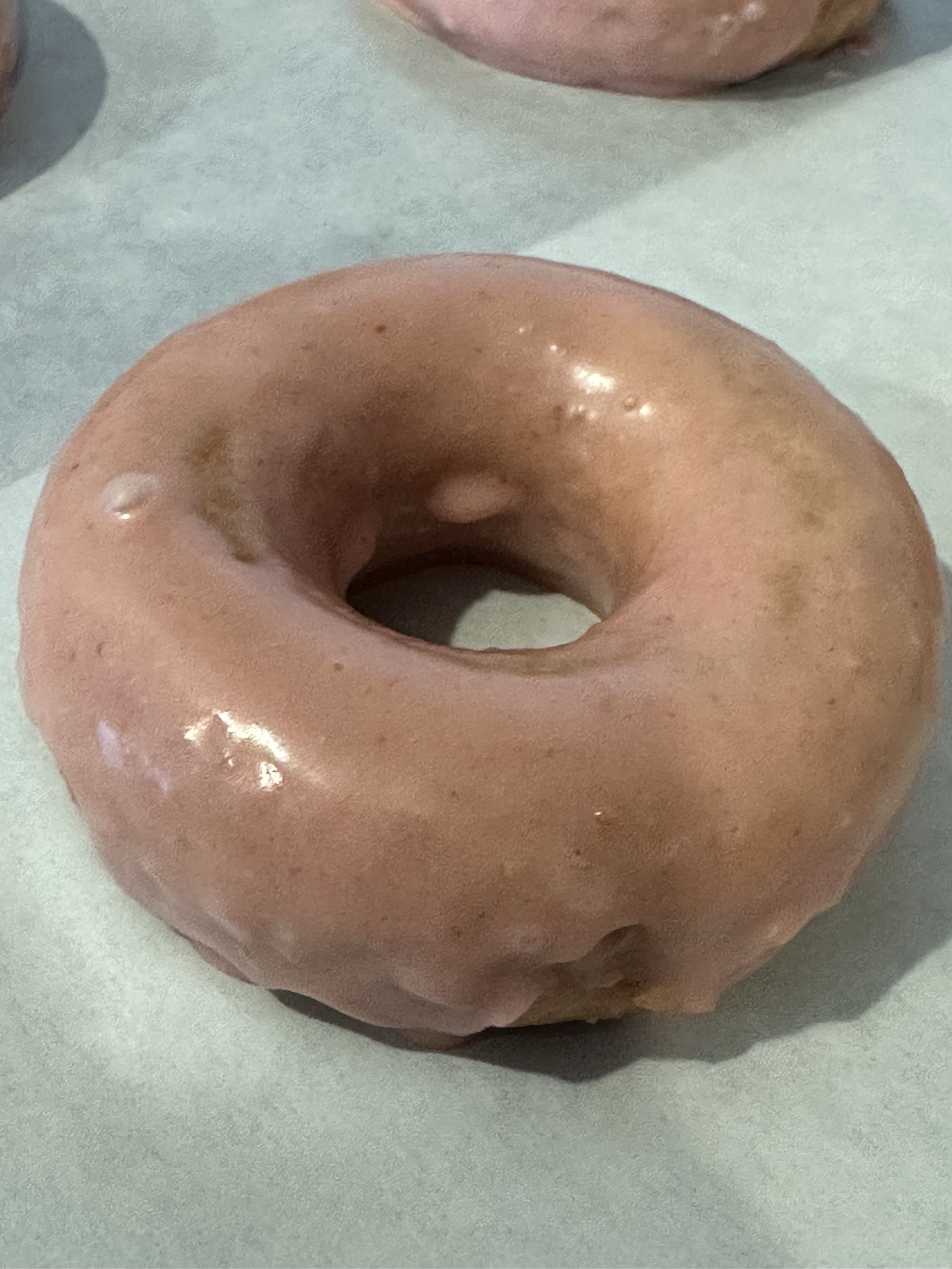 Strawberry Cream Donut