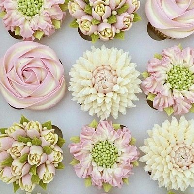 Bouquet Of Cupcakes (6) (12)
