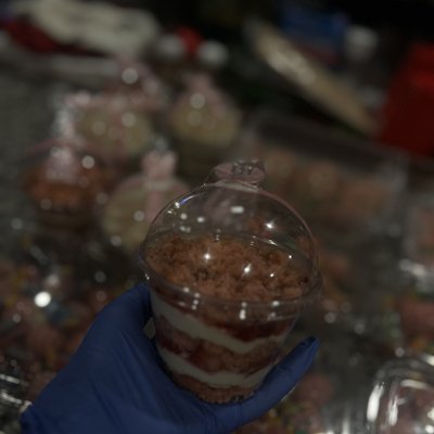 Strawberry Cake Cup 🍓
