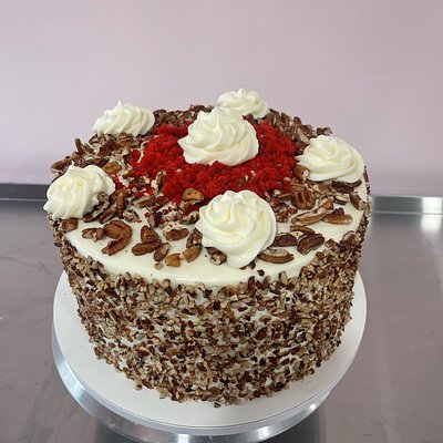 9” 3 Layer Red Velvet Cake