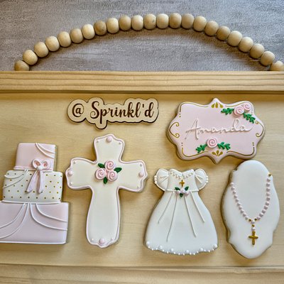 Baptism/Christening/Communion Cookies