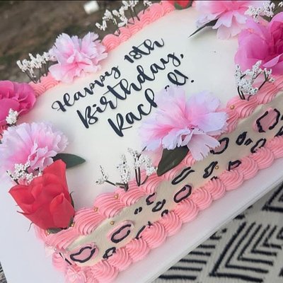 1/4 Sheet Cake