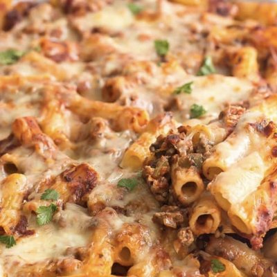 Baked Ziti With Crumbled Sausage
