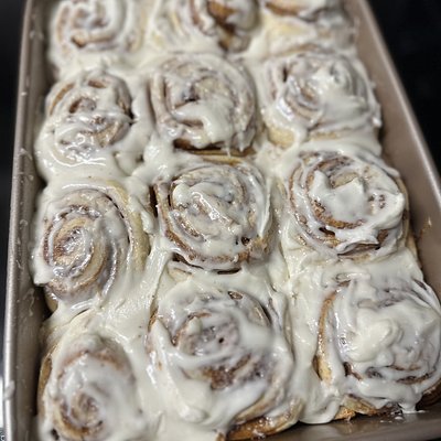 Sourdough Cinnamon Rolls- 12