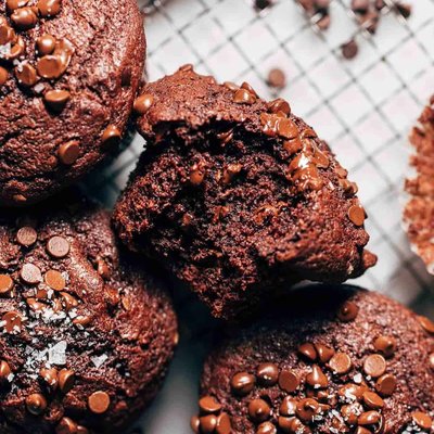 Double Chocolate Chip Muffins