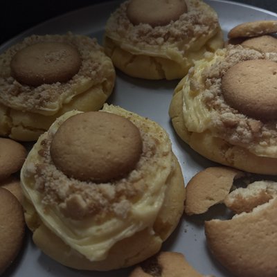 Banana Puddin Cookiez