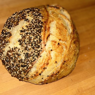 Cheesy Everything Bagel