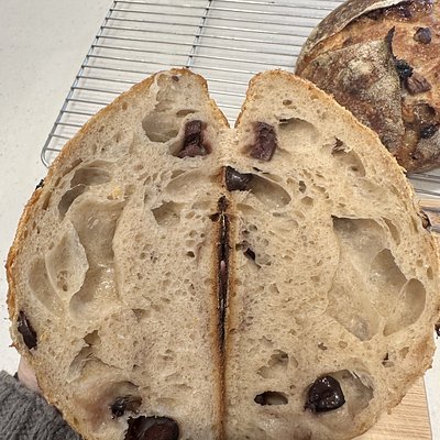 Laverne’s Mediterranean Muse (Olive Sourdough)