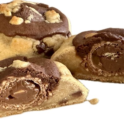 Ferrero Roche Stuffed Brookies 