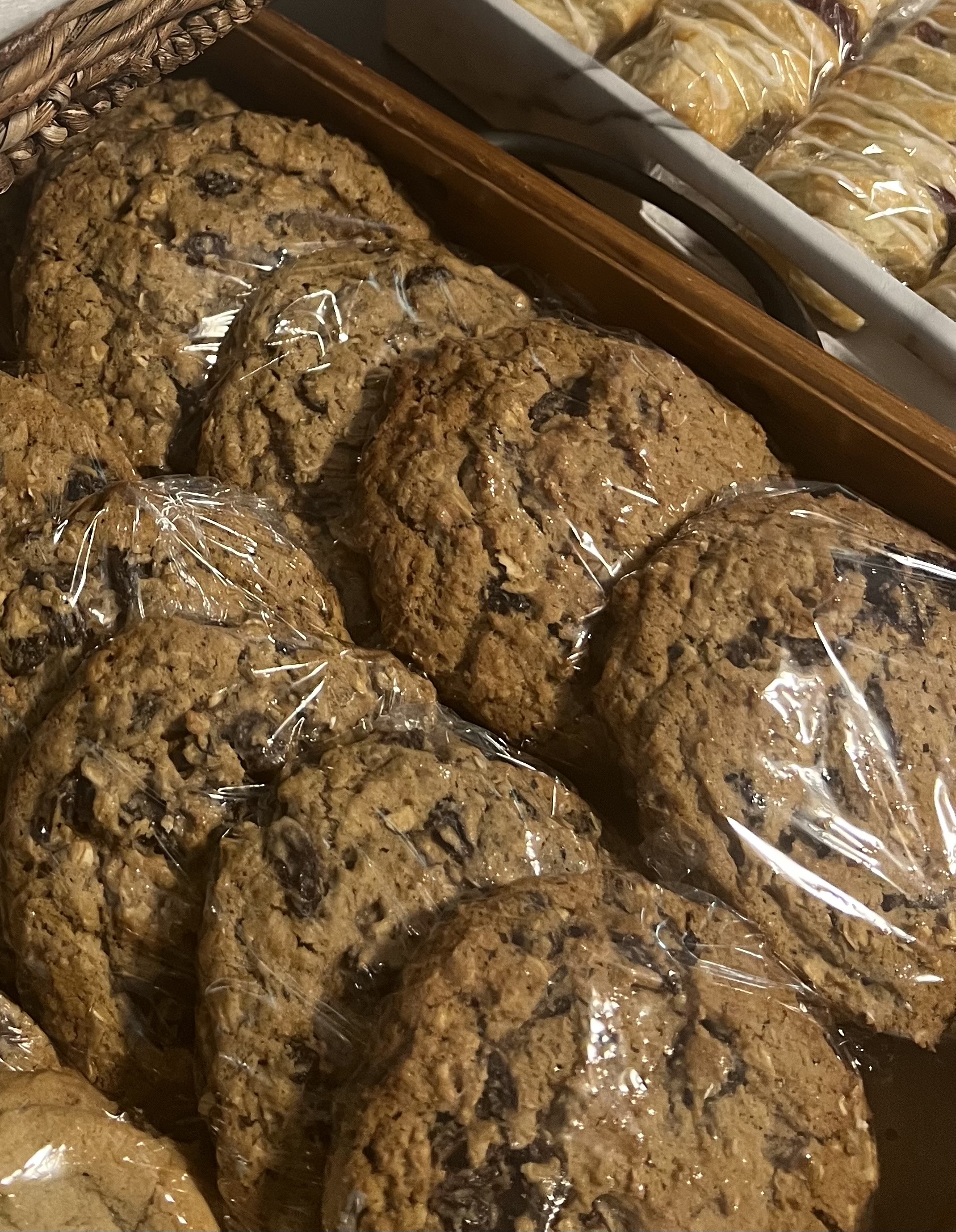 Jumbo Oatmeal Raisin Cookies